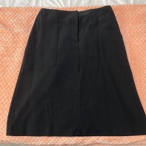 women’s black business skirt